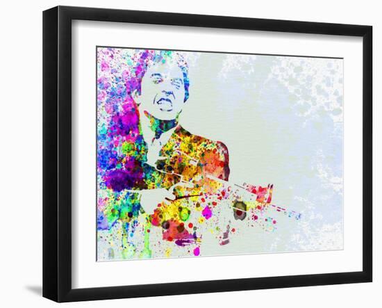 Legendary Scarface Watercolor-Olivia Morgan-Framed Art Print