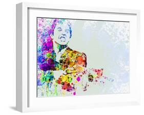 Legendary Scarface Watercolor-Olivia Morgan-Framed Art Print