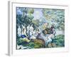 Legendary scene or Sancho in the water, c 1878-Paul Cezanne-Framed Giclee Print