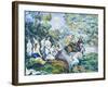 Legendary scene or Sancho in the water, c 1878-Paul Cezanne-Framed Giclee Print