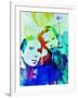 Legendary Simon and Garfunkel Watercolor-Olivia Morgan-Framed Art Print