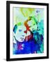 Legendary Simon and Garfunkel Watercolor-Olivia Morgan-Framed Art Print