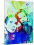 Legendary Simon and Garfunkel Watercolor-Olivia Morgan-Mounted Art Print