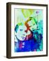 Legendary Simon and Garfunkel Watercolor-Olivia Morgan-Framed Art Print