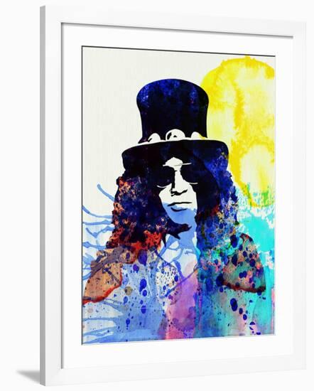 Legendary Slash Watercolor I-Olivia Morgan-Framed Art Print