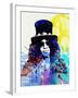 Legendary Slash Watercolor I-Olivia Morgan-Framed Art Print