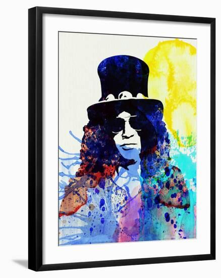 Legendary Slash Watercolor I-Olivia Morgan-Framed Art Print