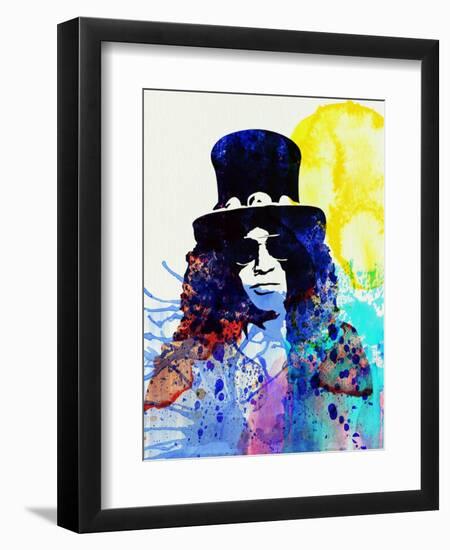 Legendary Slash Watercolor I-Olivia Morgan-Framed Art Print