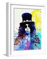 Legendary Slash Watercolor I-Olivia Morgan-Framed Art Print