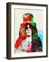 Legendary Slash Watercolor II-Olivia Morgan-Framed Art Print