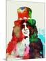 Legendary Slash Watercolor II-Olivia Morgan-Mounted Art Print