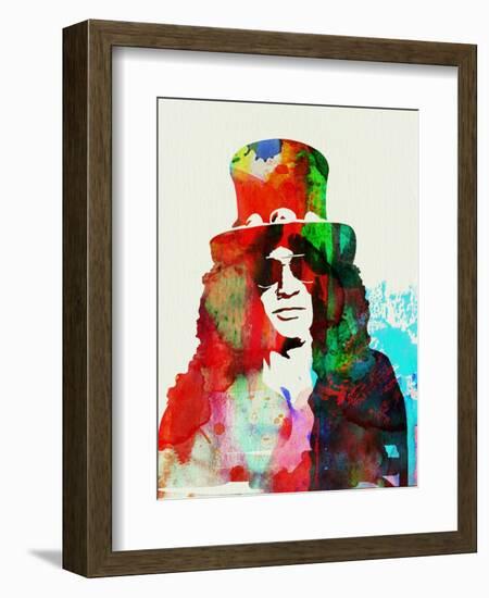 Legendary Slash Watercolor II-Olivia Morgan-Framed Art Print