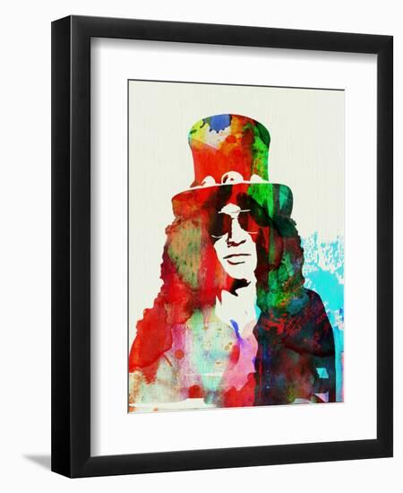 Legendary Slash Watercolor II-Olivia Morgan-Framed Art Print