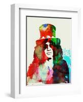 Legendary Slash Watercolor II-Olivia Morgan-Framed Art Print