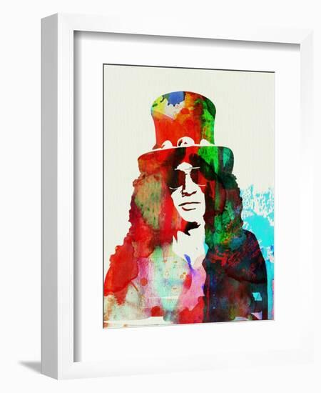 Legendary Slash Watercolor II-Olivia Morgan-Framed Art Print