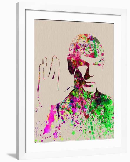 Legendary Spock Watercolor-Olivia Morgan-Framed Art Print