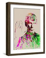 Legendary Spock Watercolor-Olivia Morgan-Framed Art Print