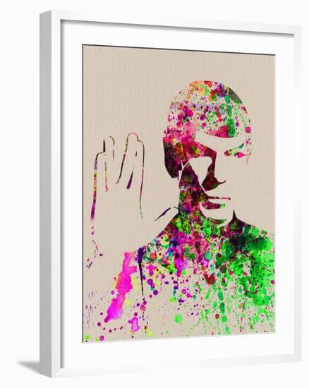 Legendary Spock Watercolor-Olivia Morgan-Framed Art Print