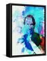 Legendary Steve Jobs Watercolor-Olivia Morgan-Framed Stretched Canvas