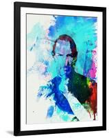 Legendary Steve Jobs Watercolor-Olivia Morgan-Framed Art Print