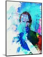 Legendary Steve Jobs Watercolor-Olivia Morgan-Mounted Art Print