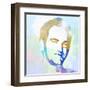 Legendary Tarantino Watercolor-Olivia Morgan-Framed Art Print