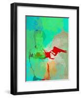 Legendary Taxi Driver Watercolor-Olivia Morgan-Framed Art Print