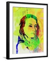 Legendary Tori Amos Watercolor-Olivia Morgan-Framed Art Print