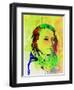 Legendary Tori Amos Watercolor-Olivia Morgan-Framed Art Print
