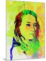 Legendary Tori Amos Watercolor-Olivia Morgan-Mounted Premium Giclee Print