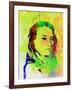 Legendary Tori Amos Watercolor-Olivia Morgan-Framed Art Print