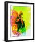 Legendary Trainspotting Watercolor I-Olivia Morgan-Framed Art Print