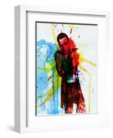 Legendary Trainspotting Watercolor II-Olivia Morgan-Framed Art Print