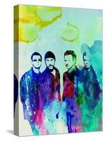 Legendary U2 Watercolor-Olivia Morgan-Stretched Canvas