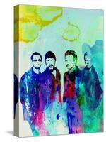 Legendary U2 Watercolor-Olivia Morgan-Stretched Canvas