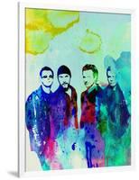 Legendary U2 Watercolor-Olivia Morgan-Framed Art Print