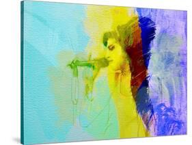 Legendary  Winehouse Watercolor-Olivia Morgan-Stretched Canvas
