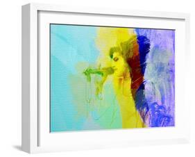 Legendary  Winehouse Watercolor-Olivia Morgan-Framed Art Print