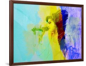 Legendary  Winehouse Watercolor-Olivia Morgan-Framed Art Print