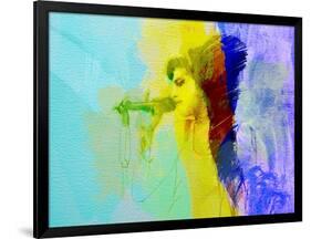 Legendary  Winehouse Watercolor-Olivia Morgan-Framed Art Print