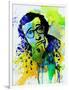 Legendary Woody Allen Watercolor-Olivia Morgan-Framed Art Print