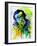 Legendary Woody Allen Watercolor-Olivia Morgan-Framed Art Print