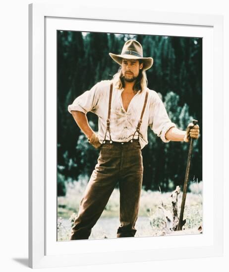 Legends of the Fall, Brad Pitt-null-Framed Photo