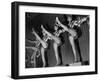 Leggy Hoofers Called the Saharem Dancers Doing a Precision Number in the New Sahara Hotel-Loomis Dean-Framed Photographic Print