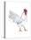 Leghorn (Gallus Gallus Domesticus), Rooster, Poultry, Birds-Encyclopaedia Britannica-Stretched Canvas