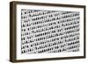 Lego Man Collection Black and White Art Print Poster-null-Framed Art Print