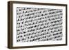 Lego Man Collection Black and White Art Print Poster-null-Framed Premium Giclee Print