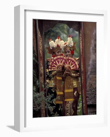 Legong Dancers, Bali, Indonesia-Michele Westmorland-Framed Photographic Print