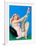 Legs For Days-Peter Driben-Framed Art Print