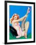 Legs For Days-Peter Driben-Framed Art Print